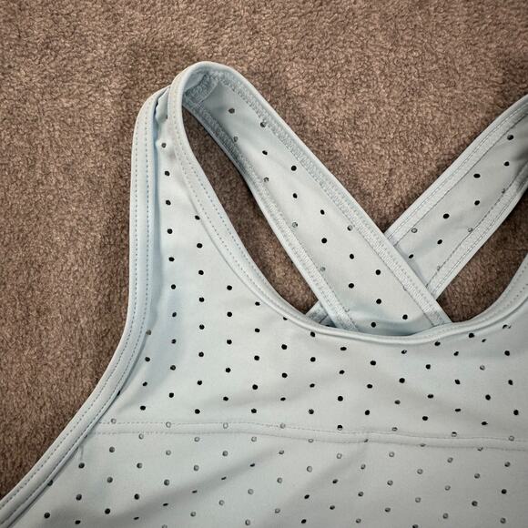Buff Bunny Collection Cutout Crossover Back Sports Bra Women's X-Small Blue Gym - Picture 3 of 8